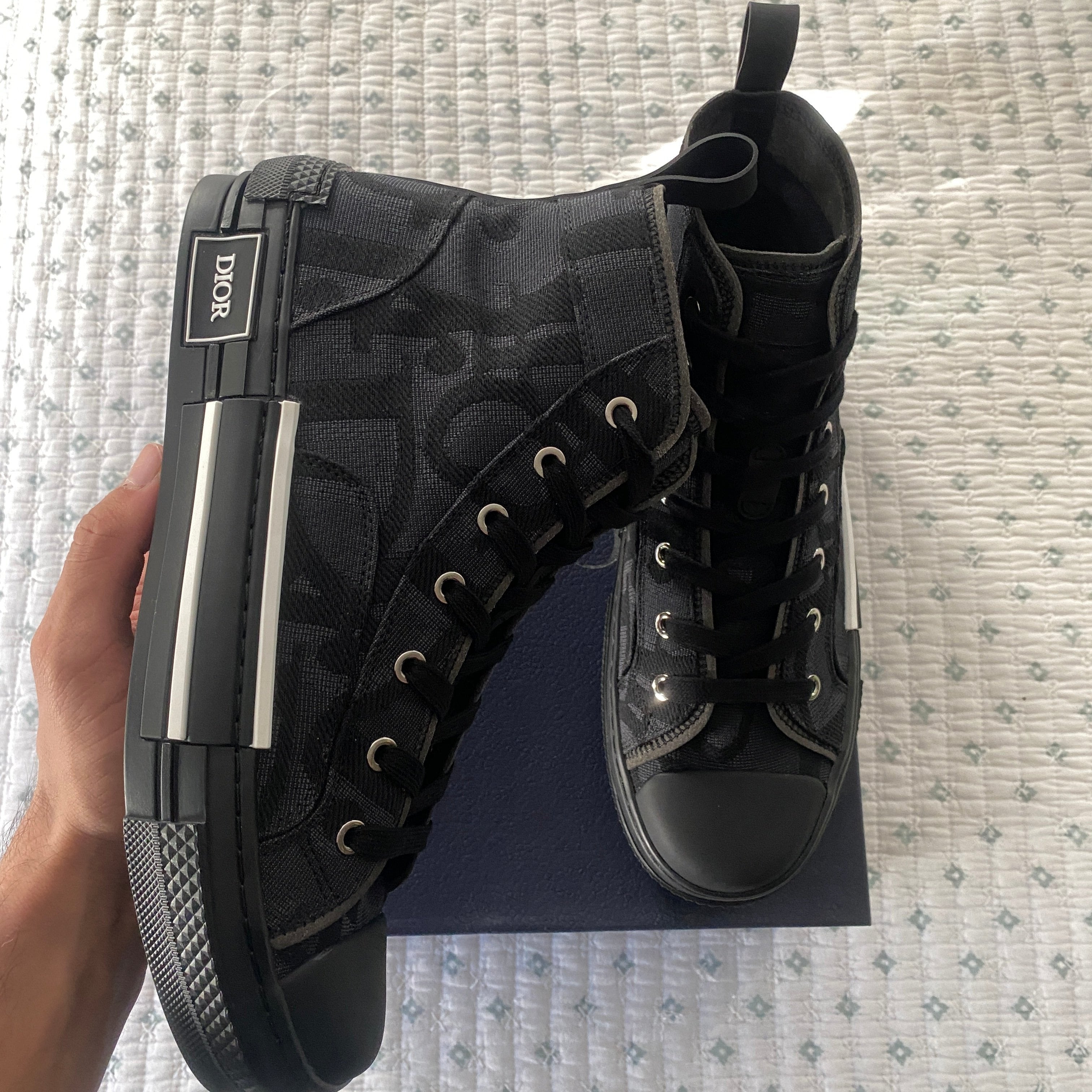 Adore Black High Tops